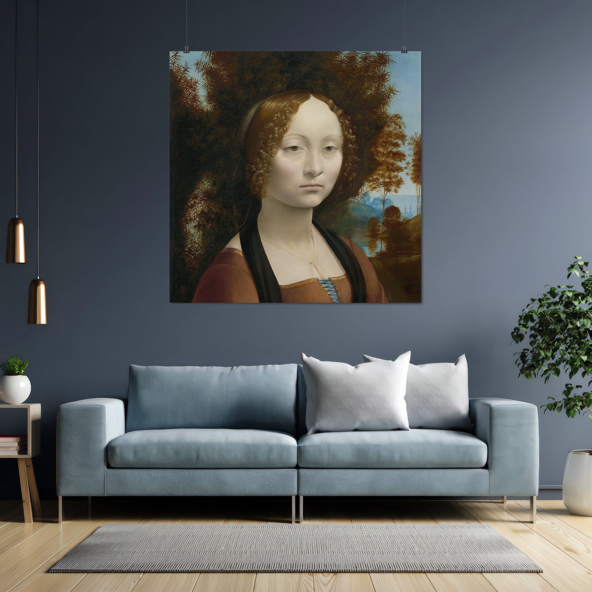 Ginevra de' Benci (1474) – Leonardo da Vinci