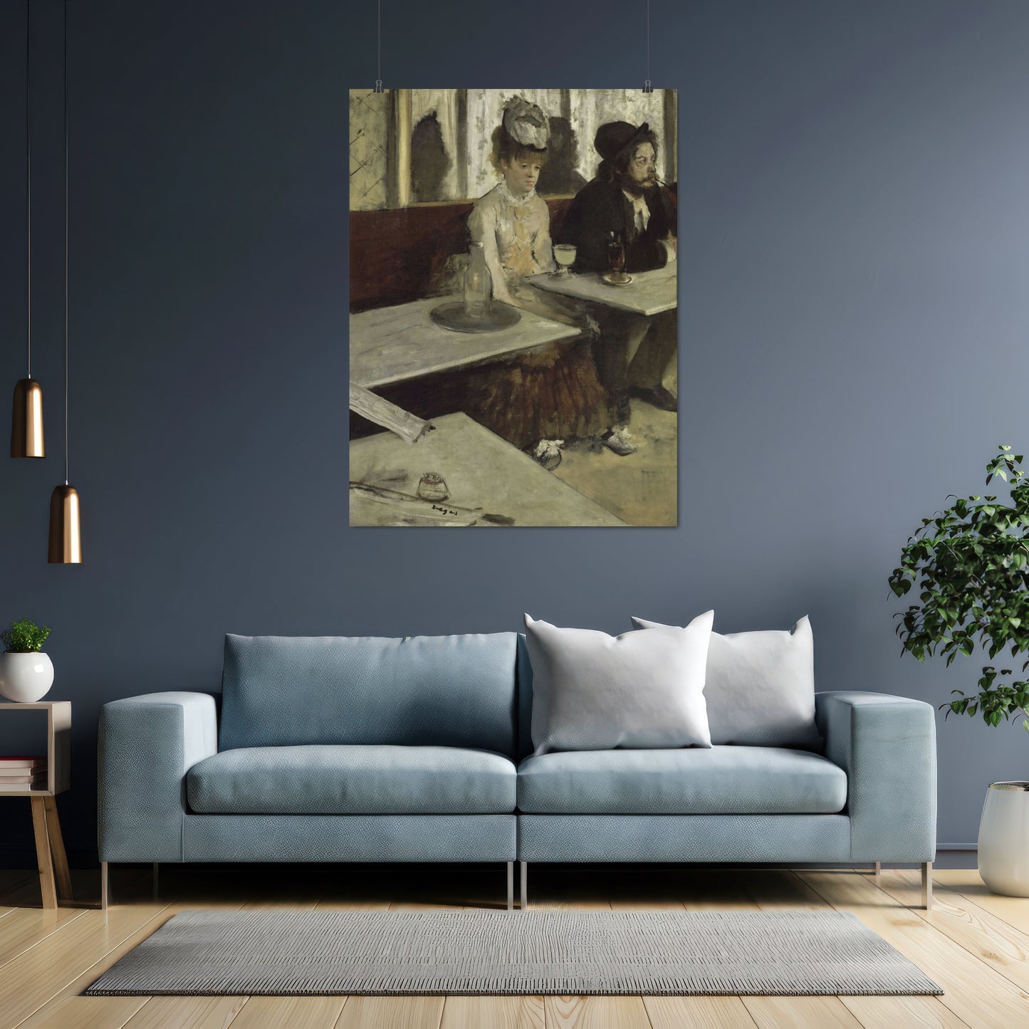 In a café (L’Absinthe) (1875) – Edgar Degas