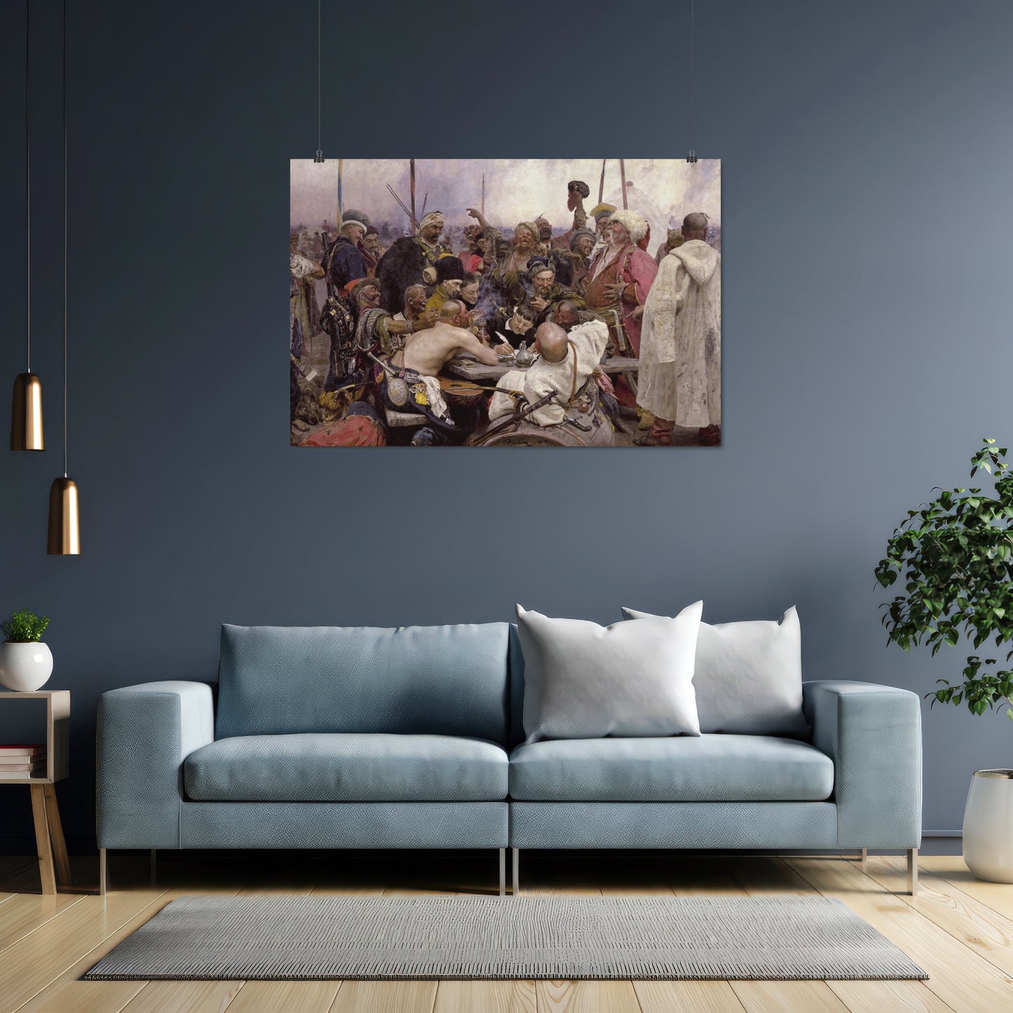 Reply of the Zaporozhian Cossacks (1880–1891) – Ilya Repin