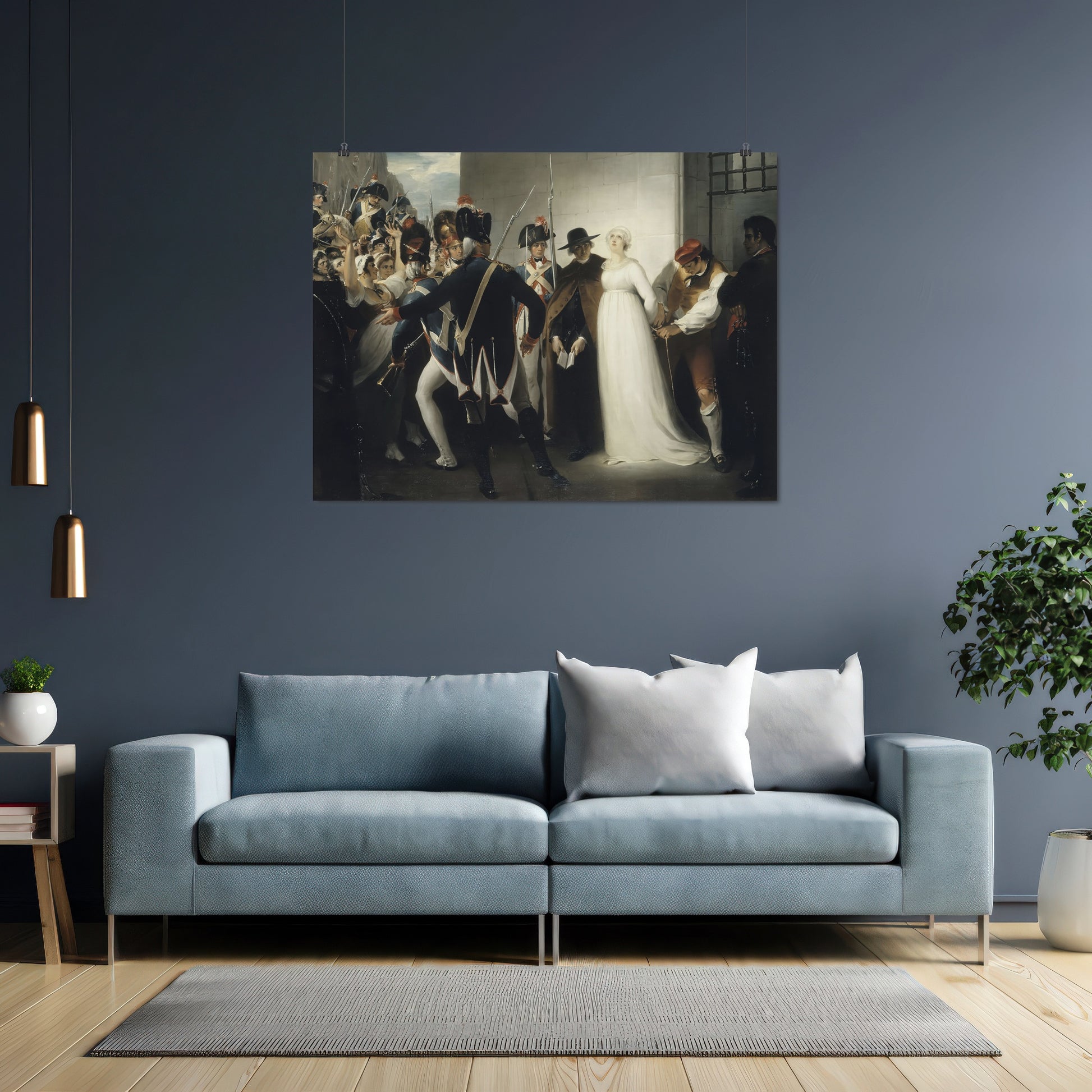 Marie Antoinette Being Taken to Her Execution (1794) – William Hamilton