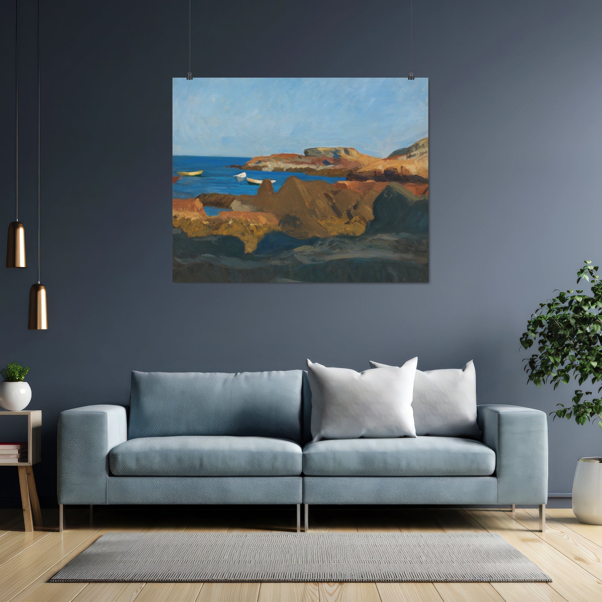 Cove at Ogunquit (1914) – Edward Hopper