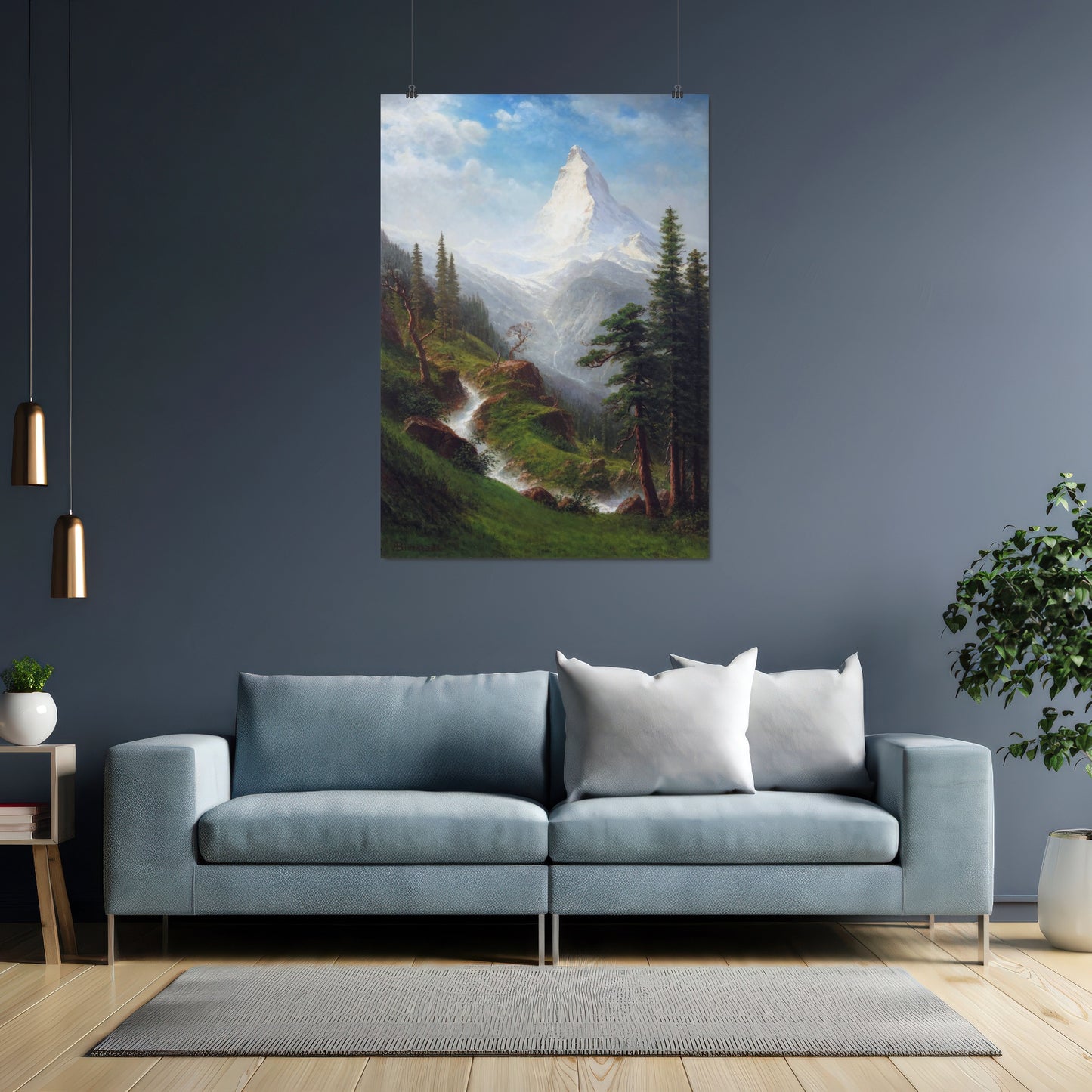 The Matterhorn (1867) – Albert Bierstadt