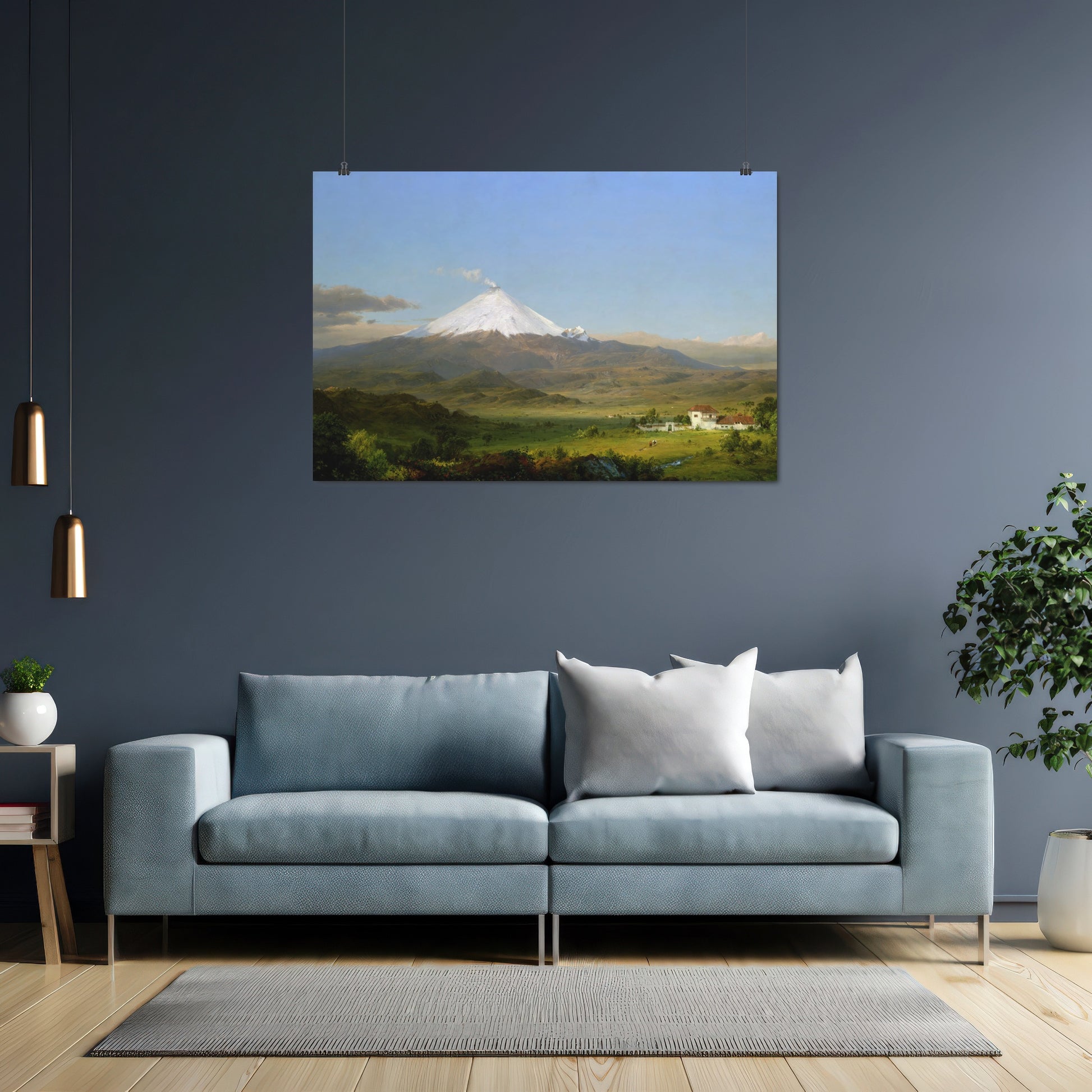Cotopaxi (1855) – Frederic Edwin Church - Printed Masterpieces