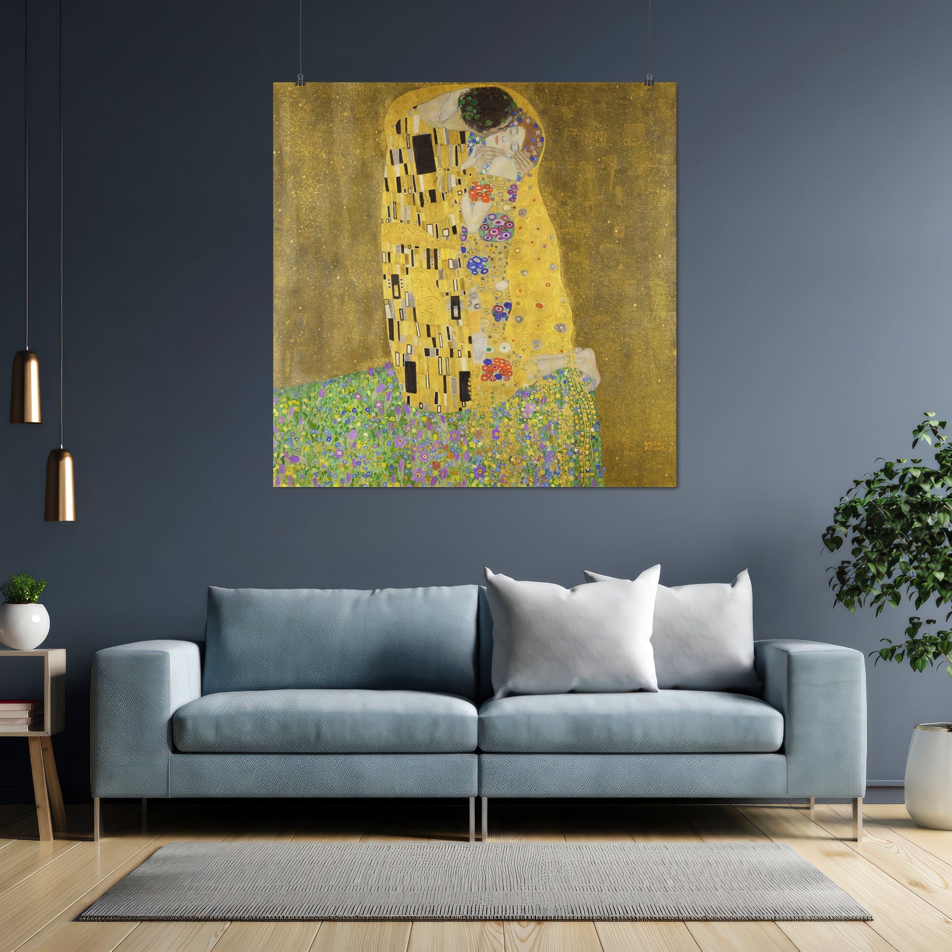 The Kiss – Gustav Klimt, Classic Art Reproduction