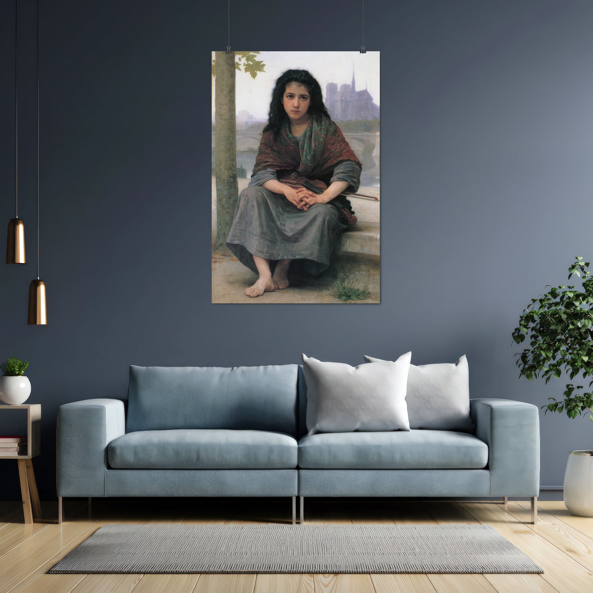 The Bohemian – William-Adolphe Bouguereau, Classic Art Reproduction