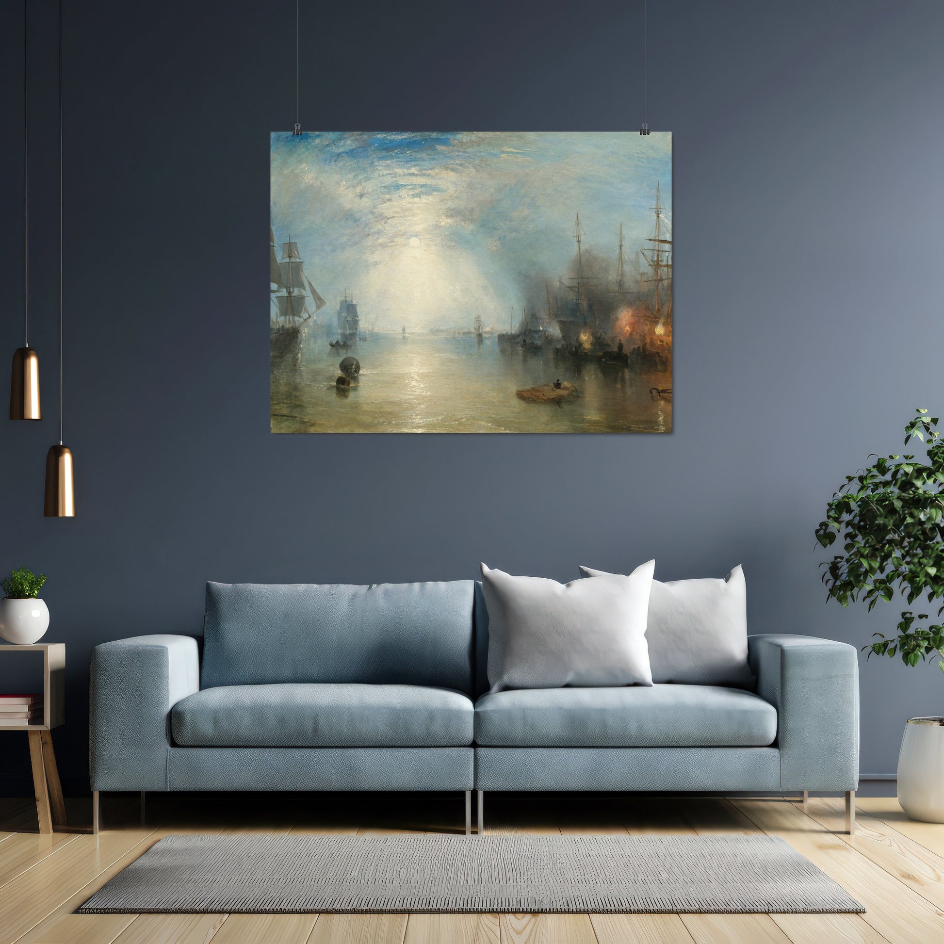 Keelmen Heaving in Coals by Moonlight (1835) – Joseph Mallord William Turner