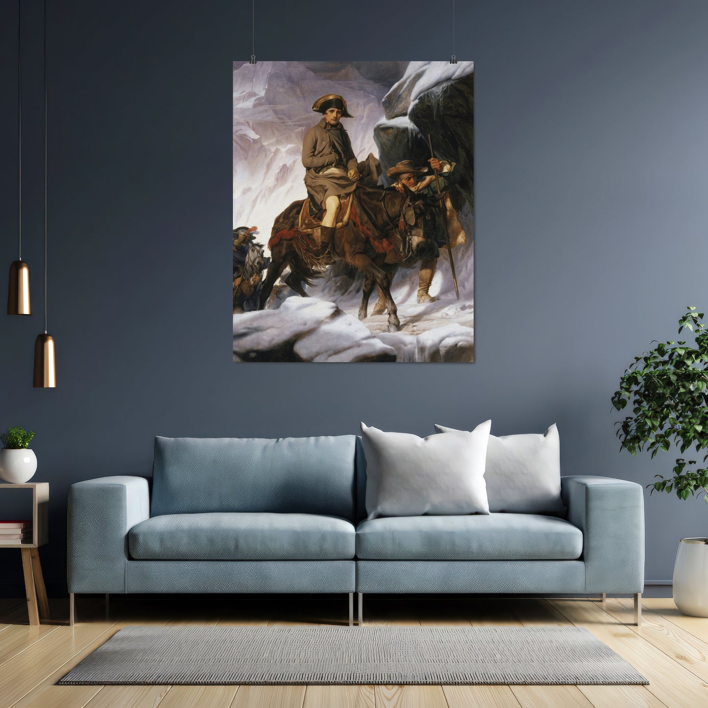 Napoleon Crossing the Alps (1850) – Paul Delaroche