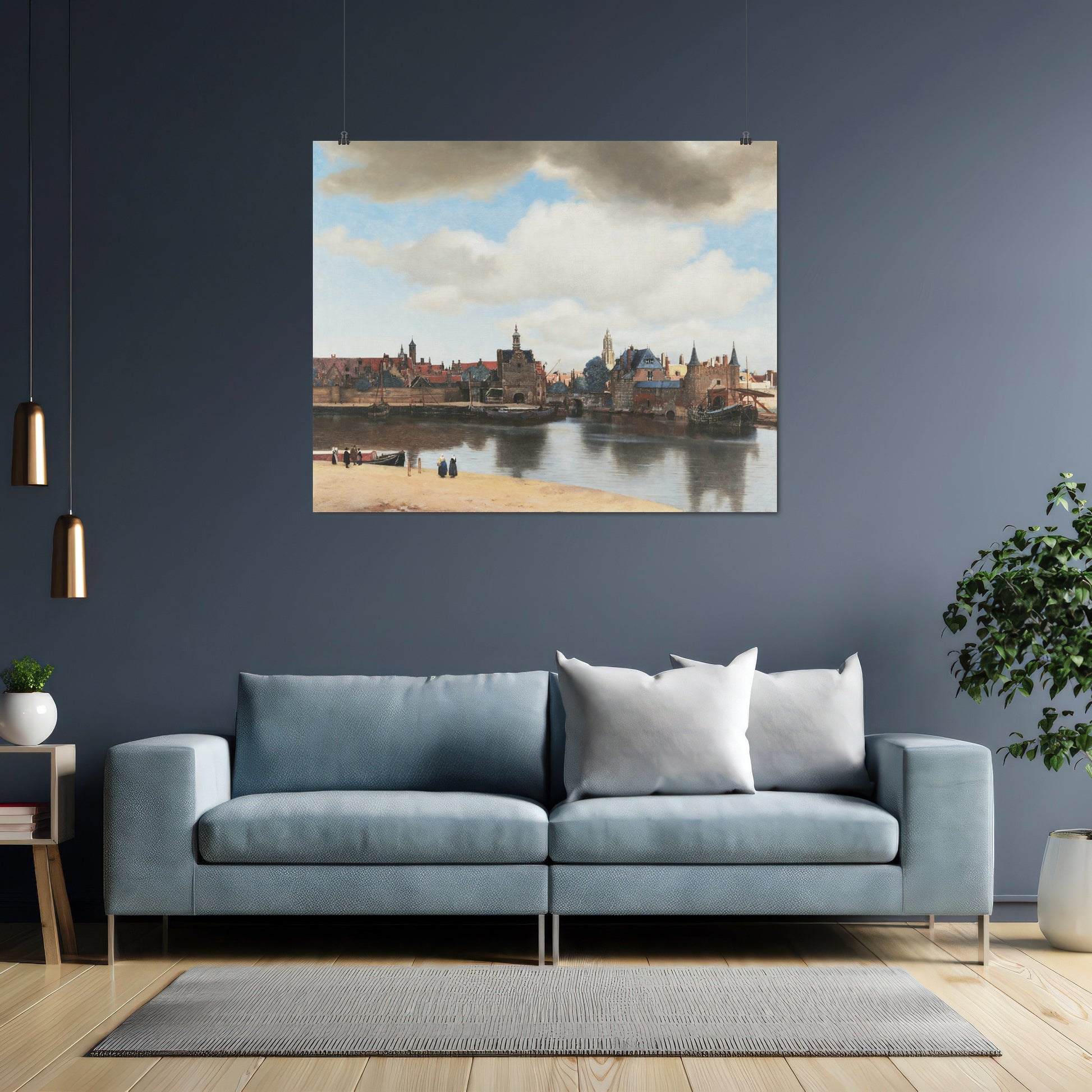 View of Delft (1660) – Johannes Vermeer - Printed Masterpieces
