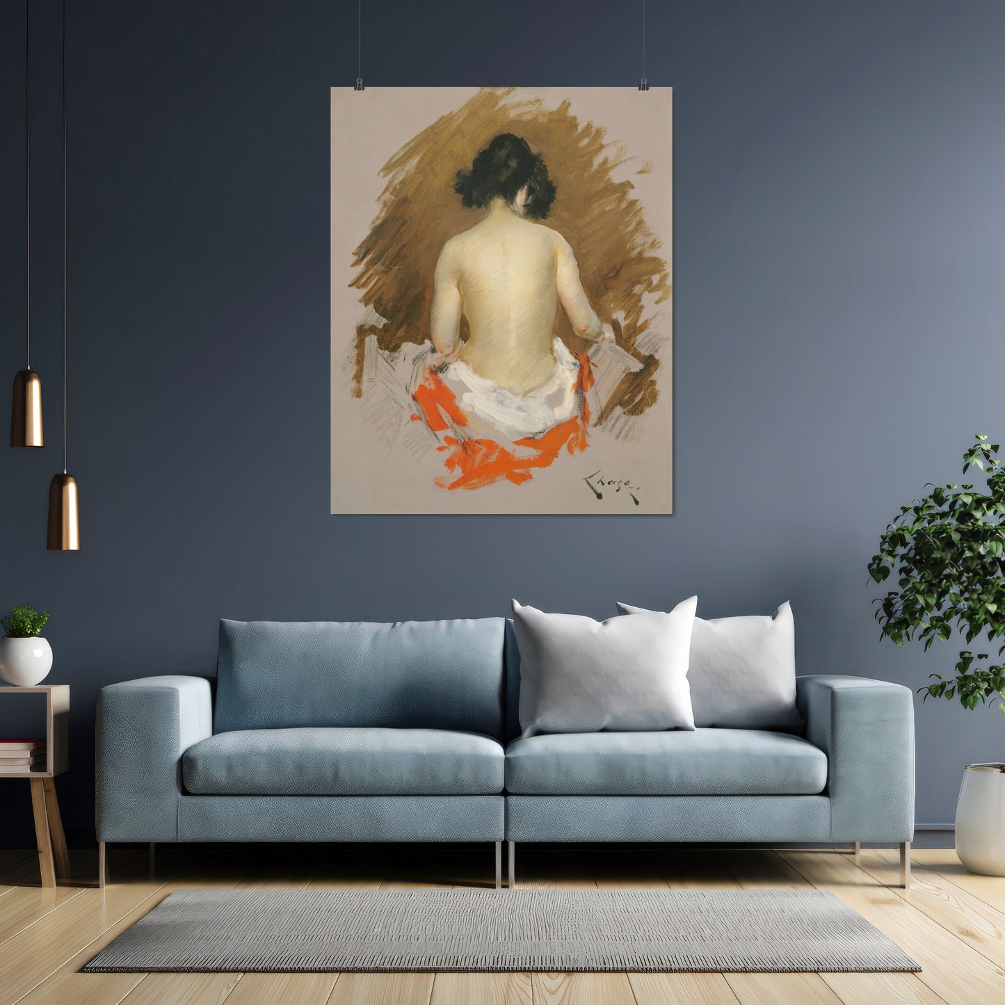 Nude (1901) – William Merritt Chase