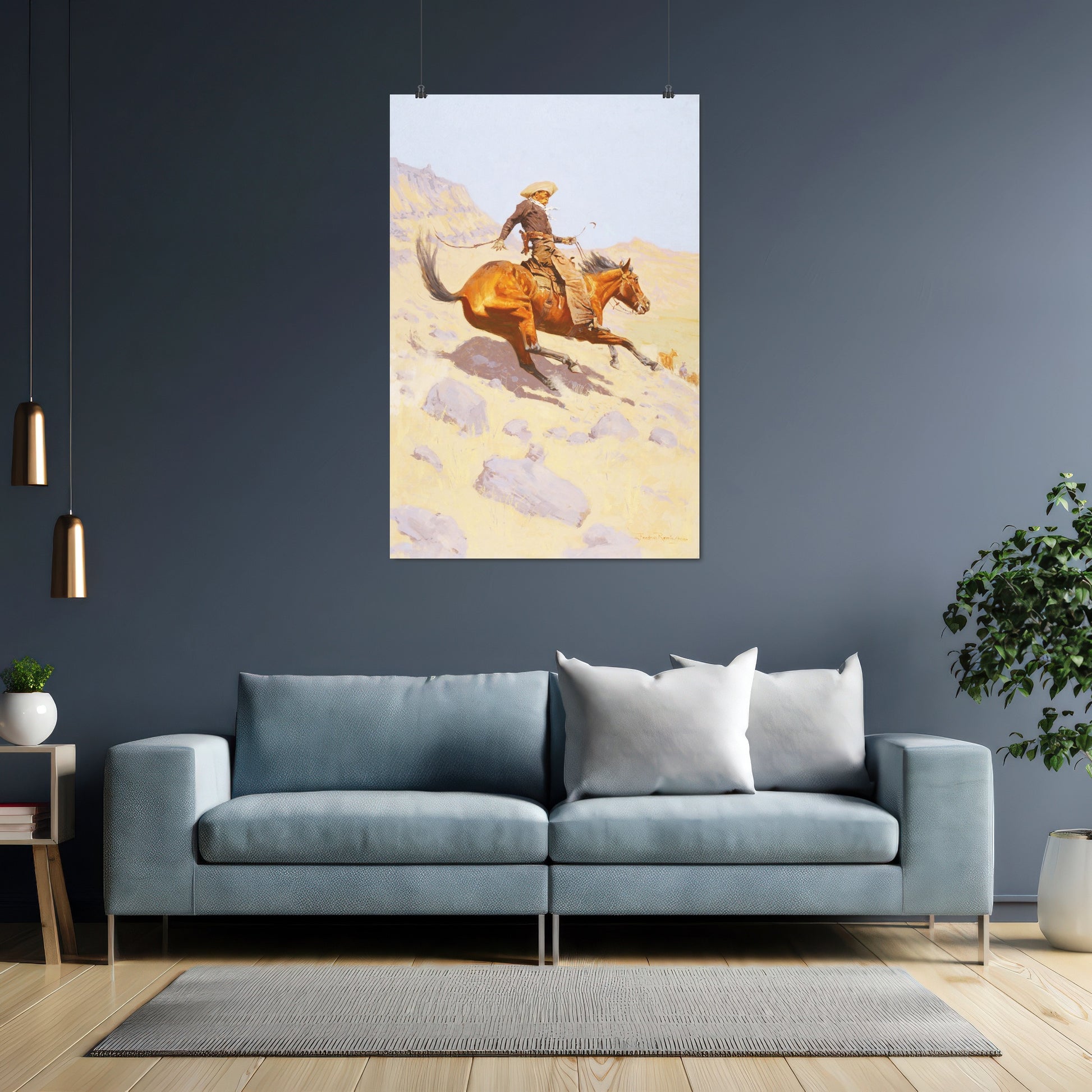 The Cowboy (1902) – Frederic Remington - Printed Masterpieces