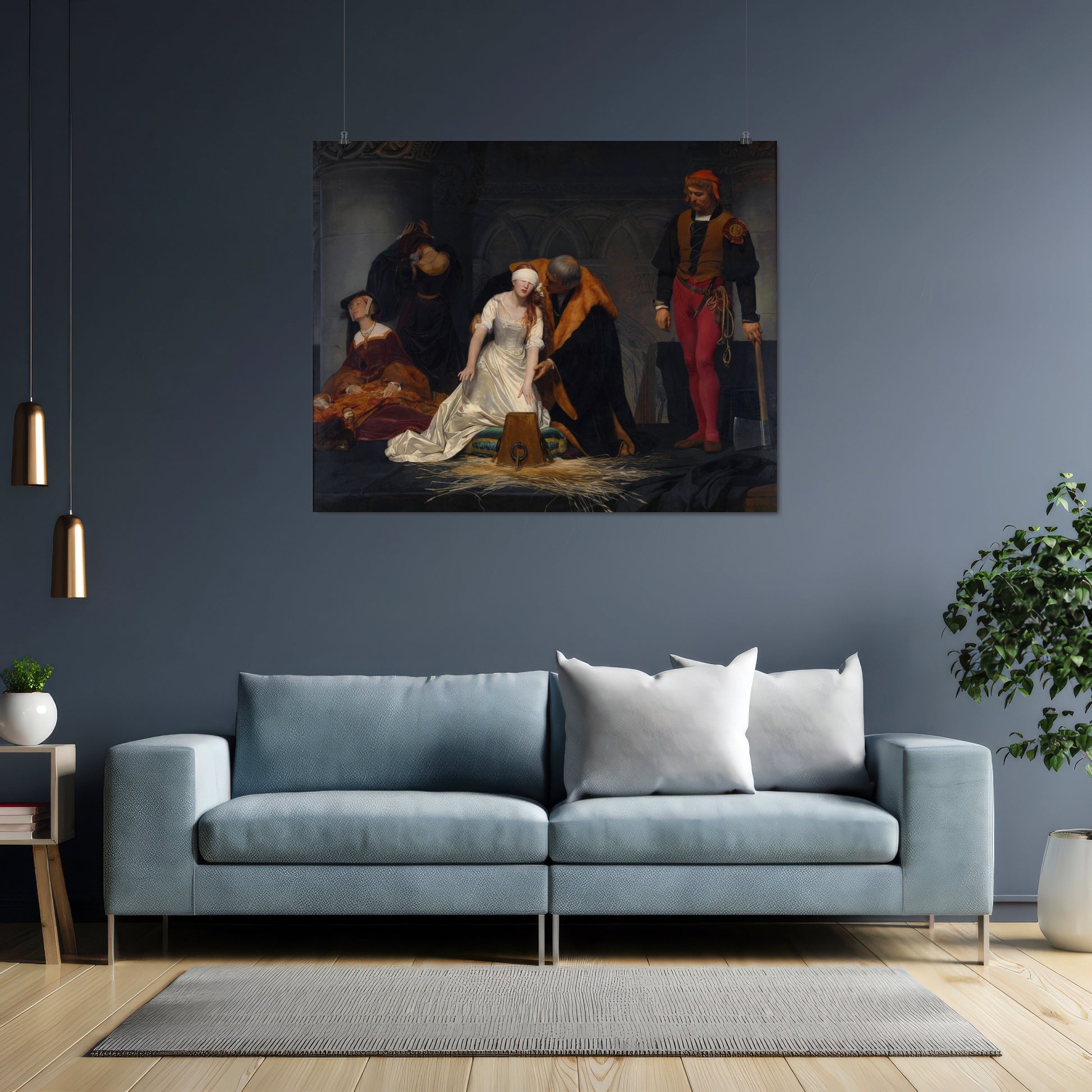 Execution of Lady Jane Grey (1833) – Paul Delaroche