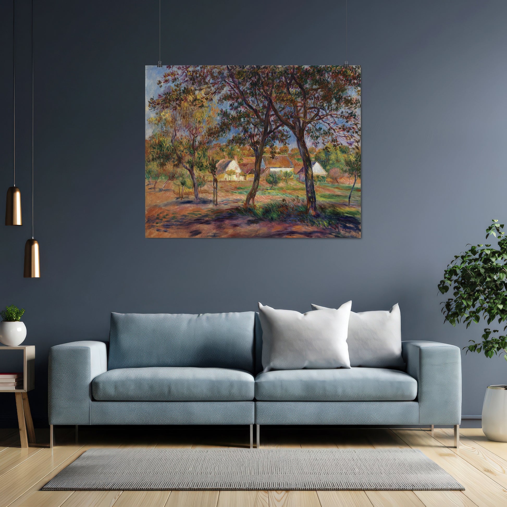 Outskirts of Pont-Aven (1888) – Pierre-Auguste Renoir