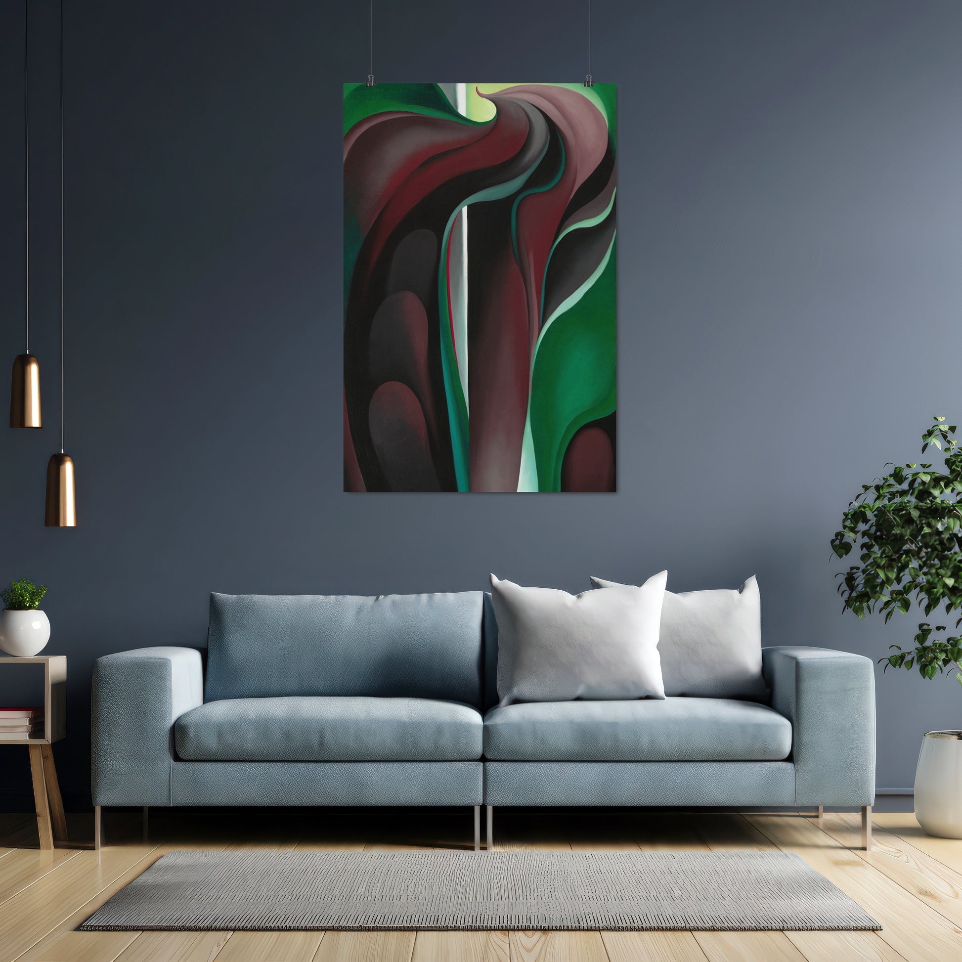 Jack-in-Pulpit Abstraction - No. 5 (1930) – Georgia O'Keeffe