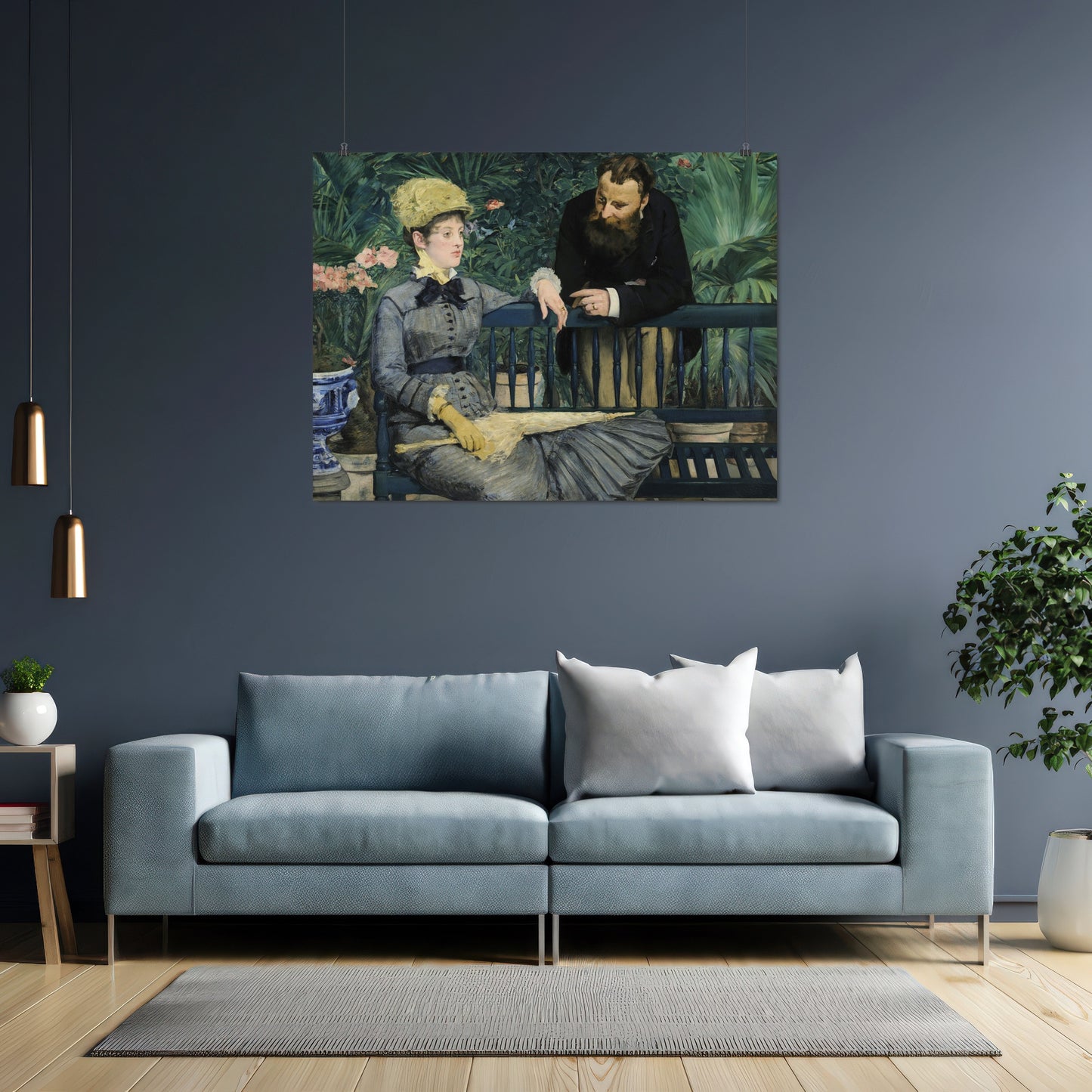 In the Conservatory (1878-1879) – Edouard Manet