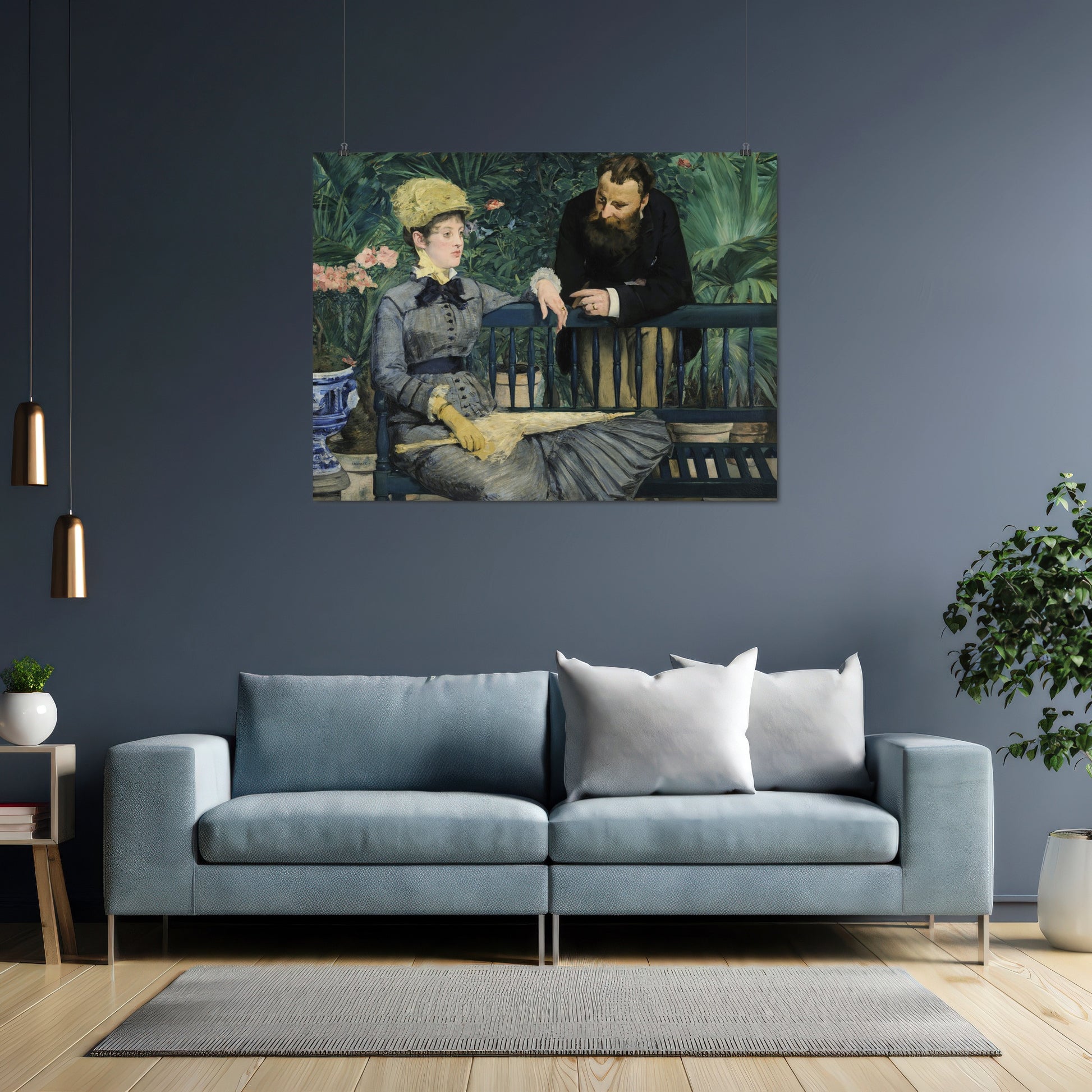 In the Conservatory (1878-1879) – Edouard Manet