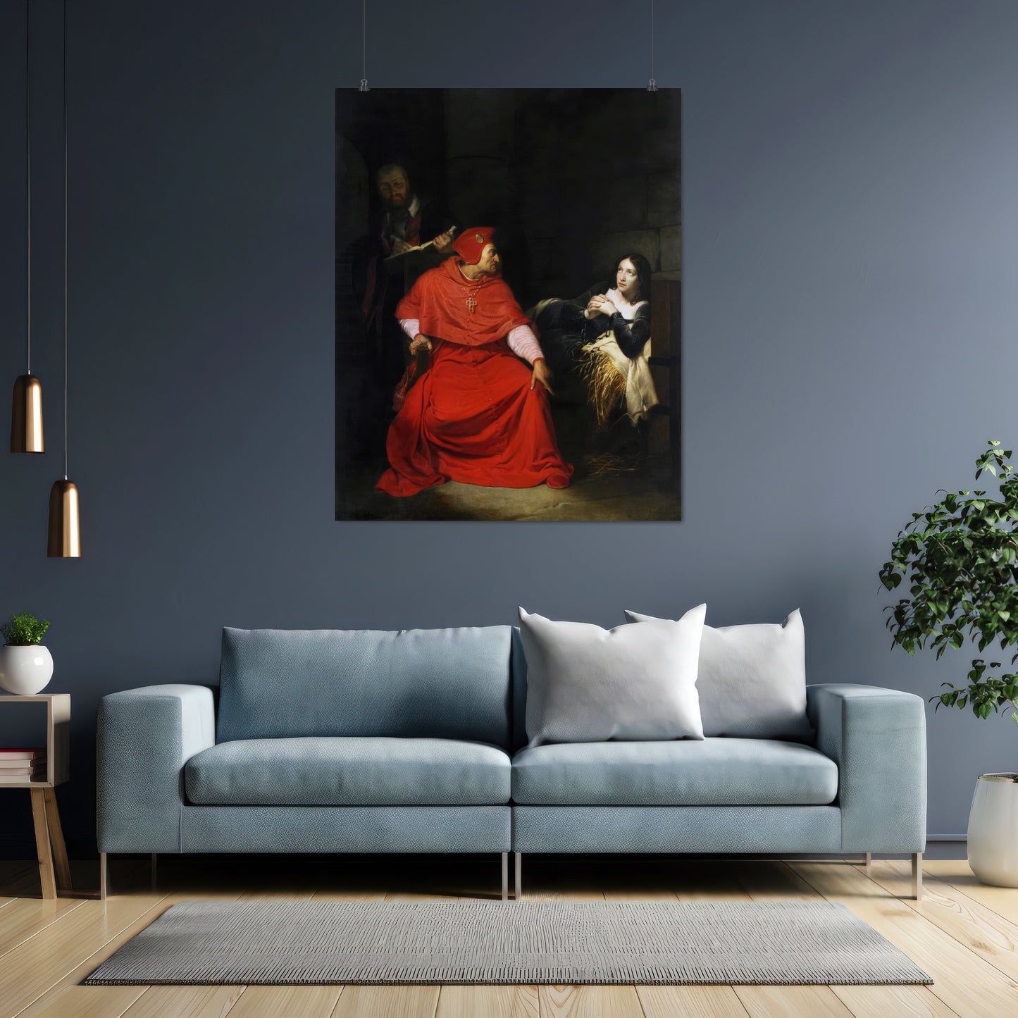 Joan of Arc Interrogated by Cardinal of Winchester (1824) – Paul Delaroche