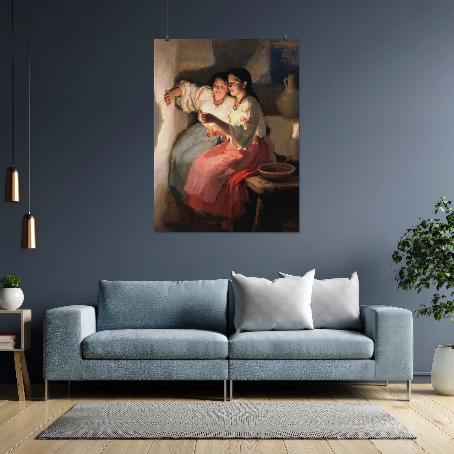 Ukrainian Christmas Fortune Telling (1893) – Mykola Pymonenko