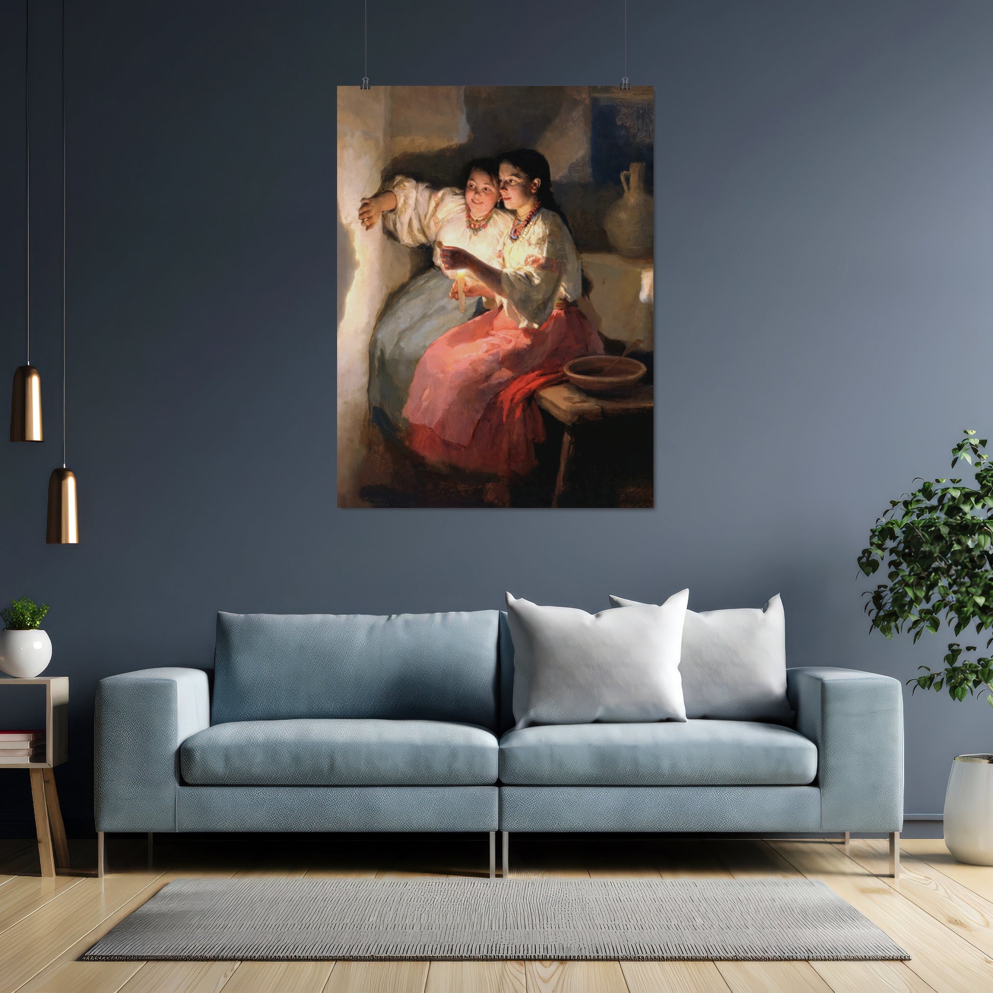 Ukrainian Christmas Fortune Telling (1893) – Mykola Pymonenko