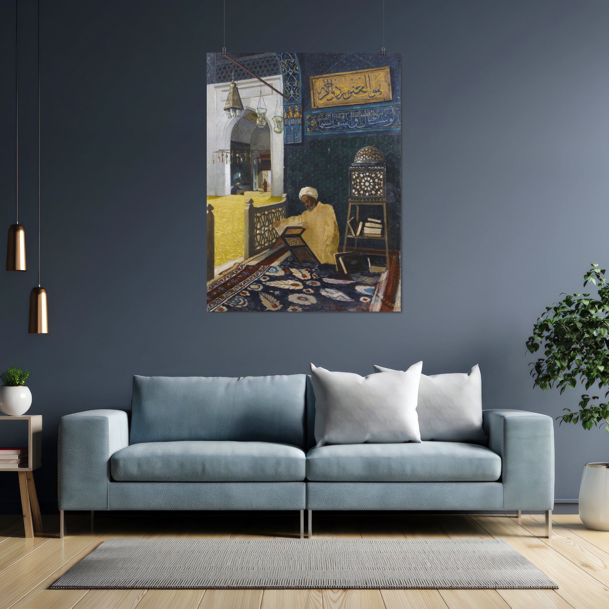 Reciting the Quran (1910) – Osman Hamdi Bey