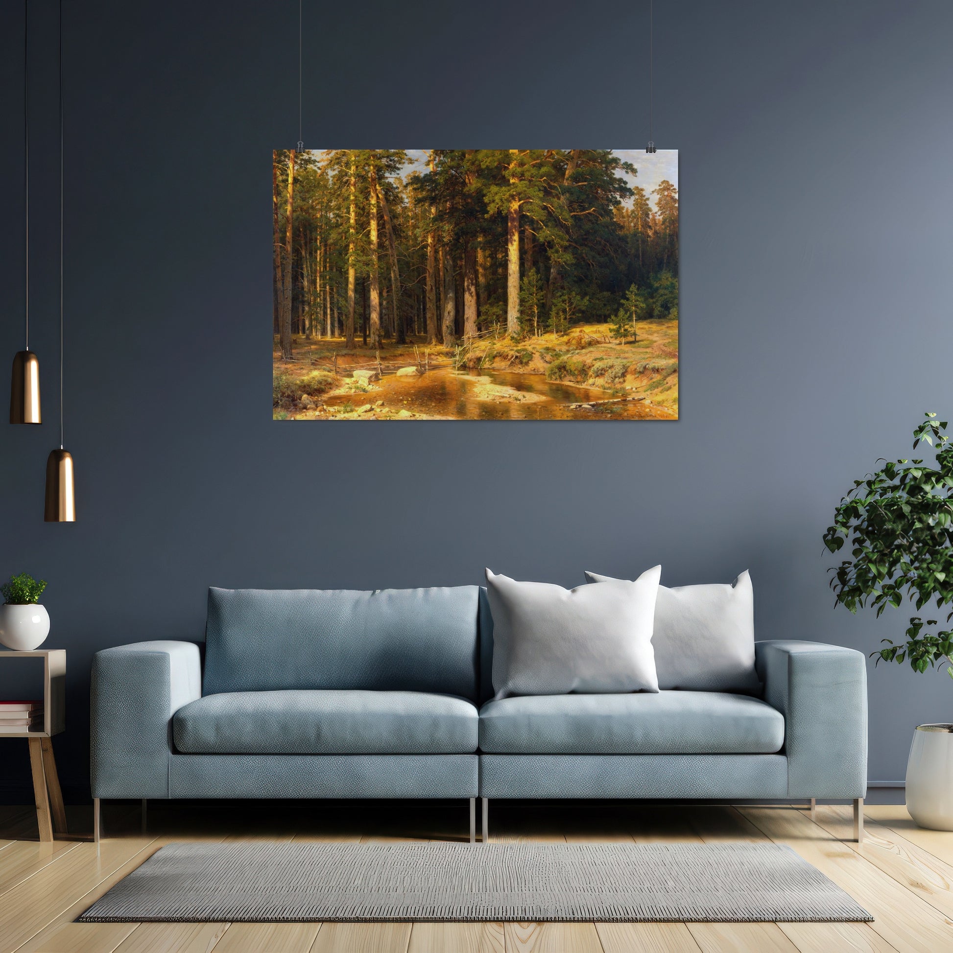 Mast-Tree grove – Ivan Shishkin, Classic Art Reproduction