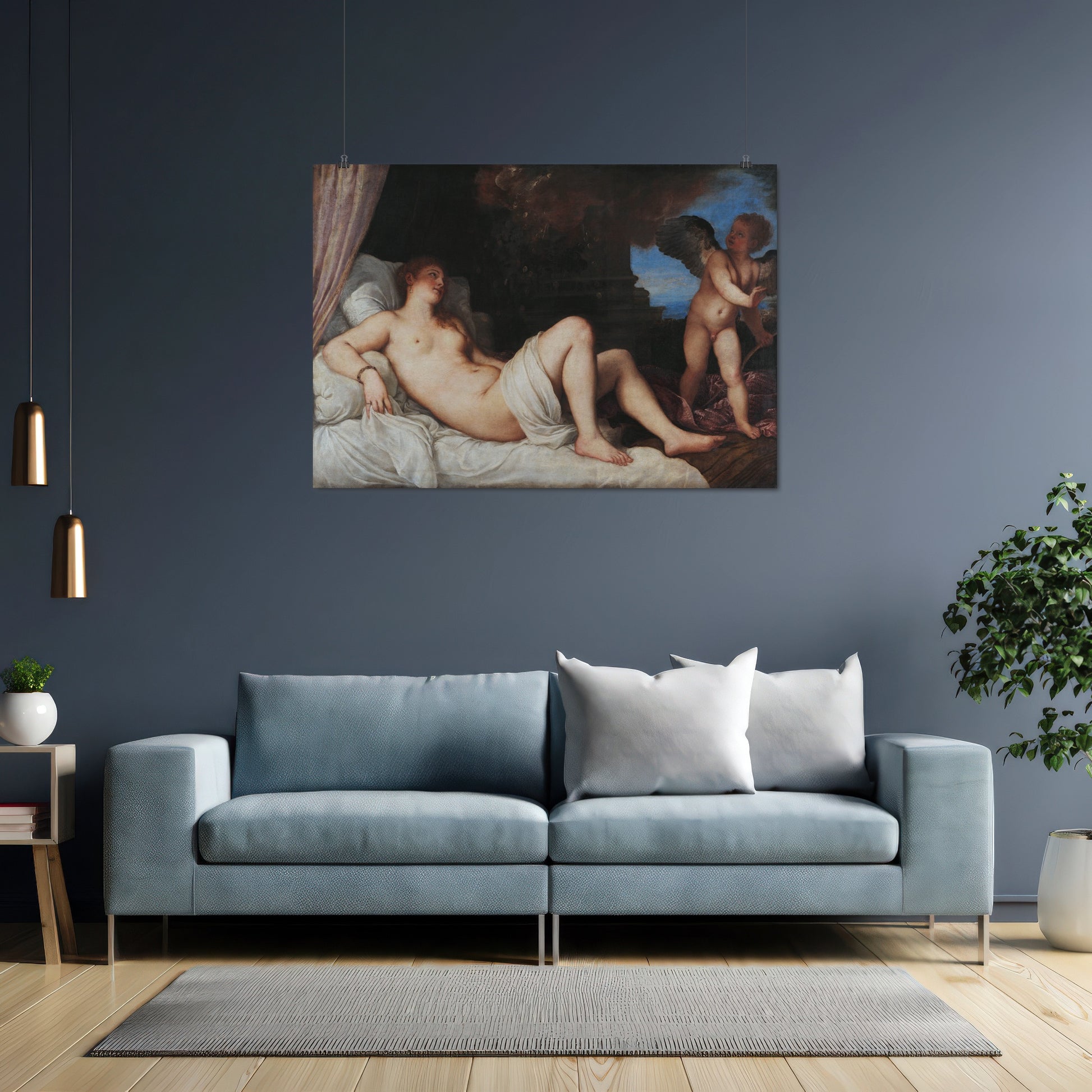 Danae – Titian, Classic Art Reproduction