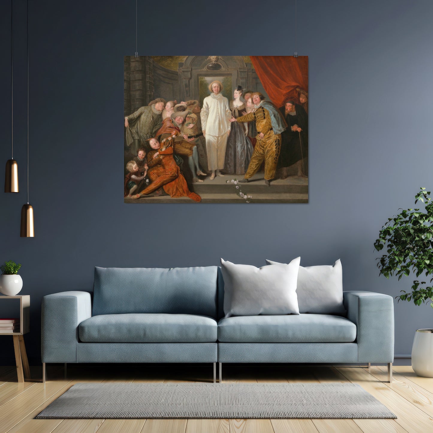 The Italian Comedians (1720) – Jean-Antoine Watteau