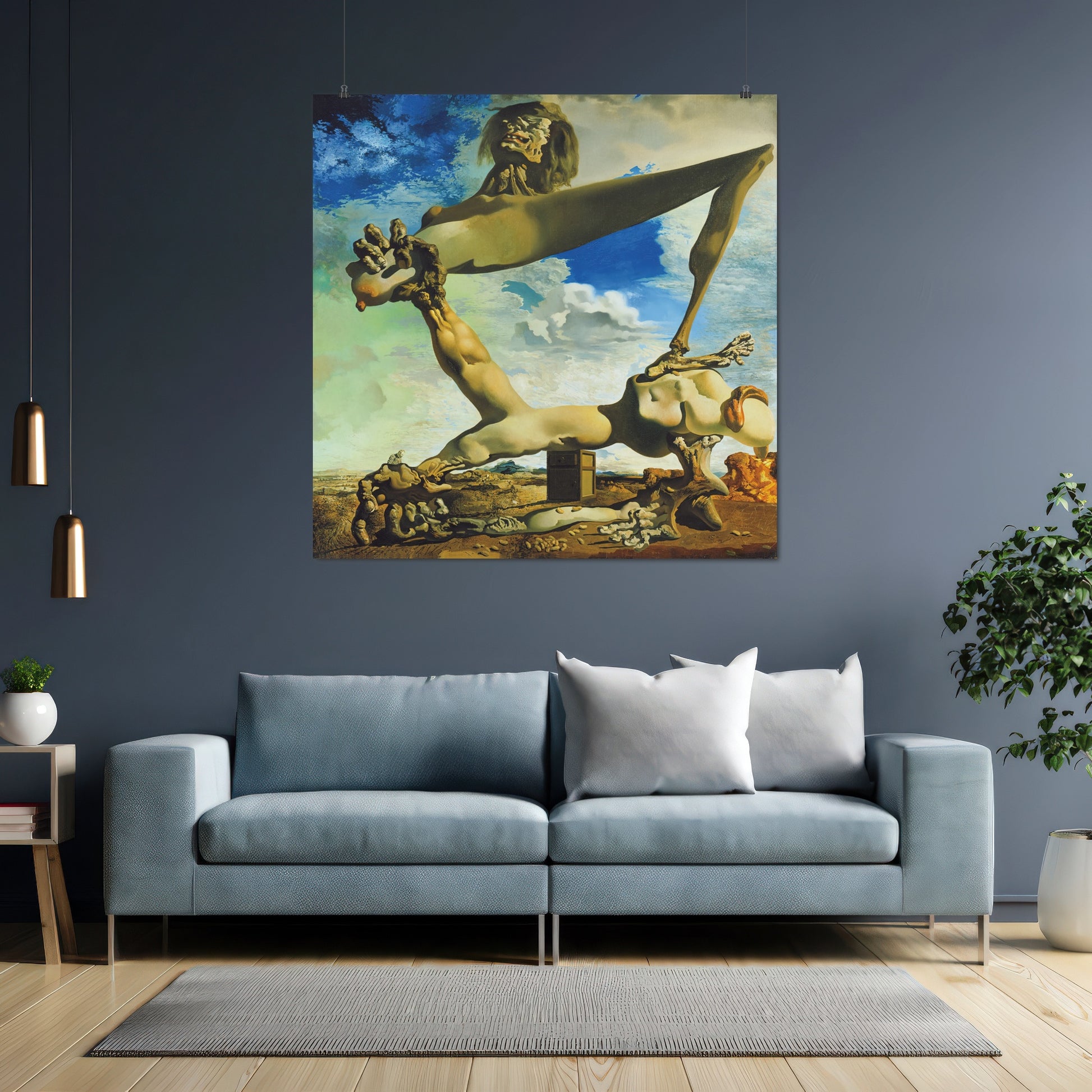 Soft Construction with Boiled Beans (1936) – Salvador Dalí