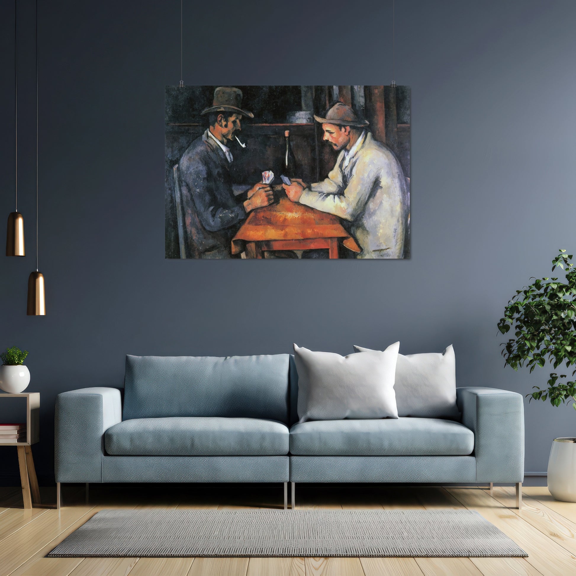 The Card Players – Paul Cézanne, Classic Art Reproduction