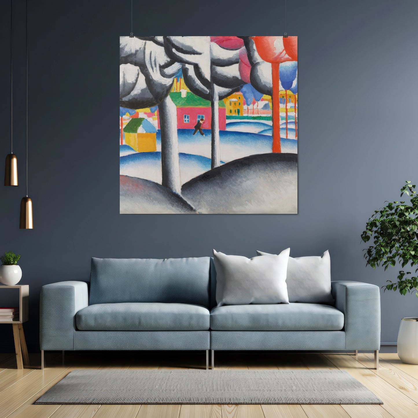 Winter landscape (1930) – Kazimir Malevich