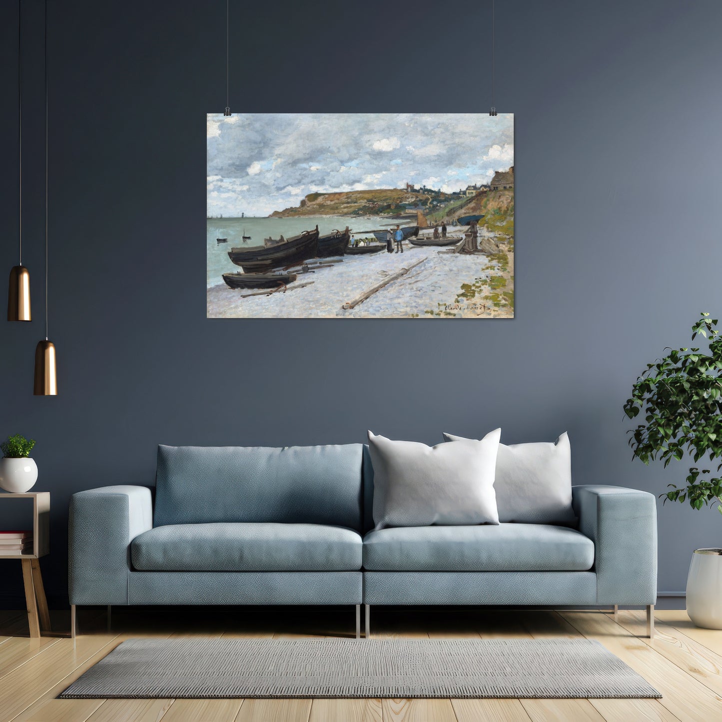 Sainte-Adresse (1867) – Claude Monet