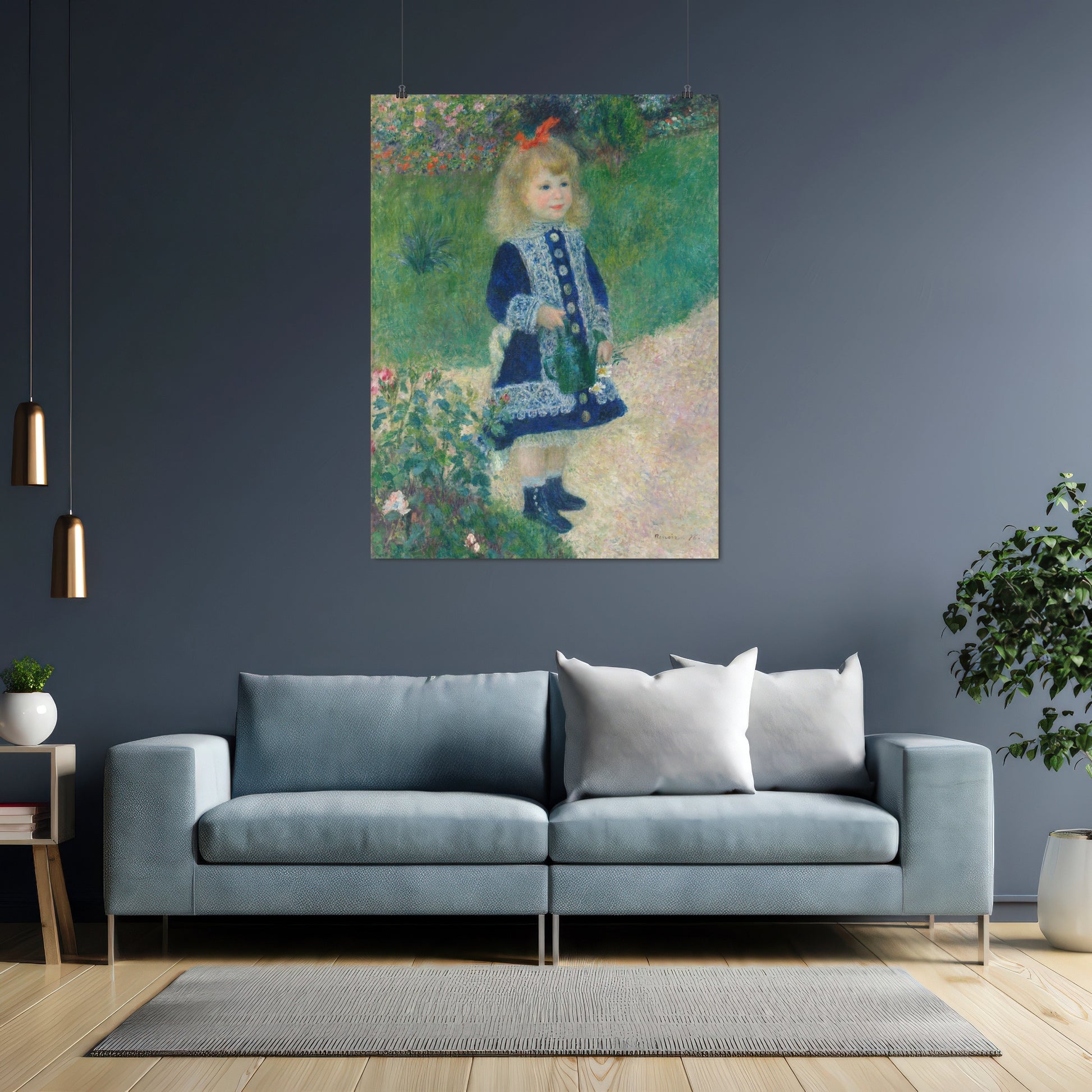 Girl with Watering Can (1876) – Pierre-Auguste Renoir