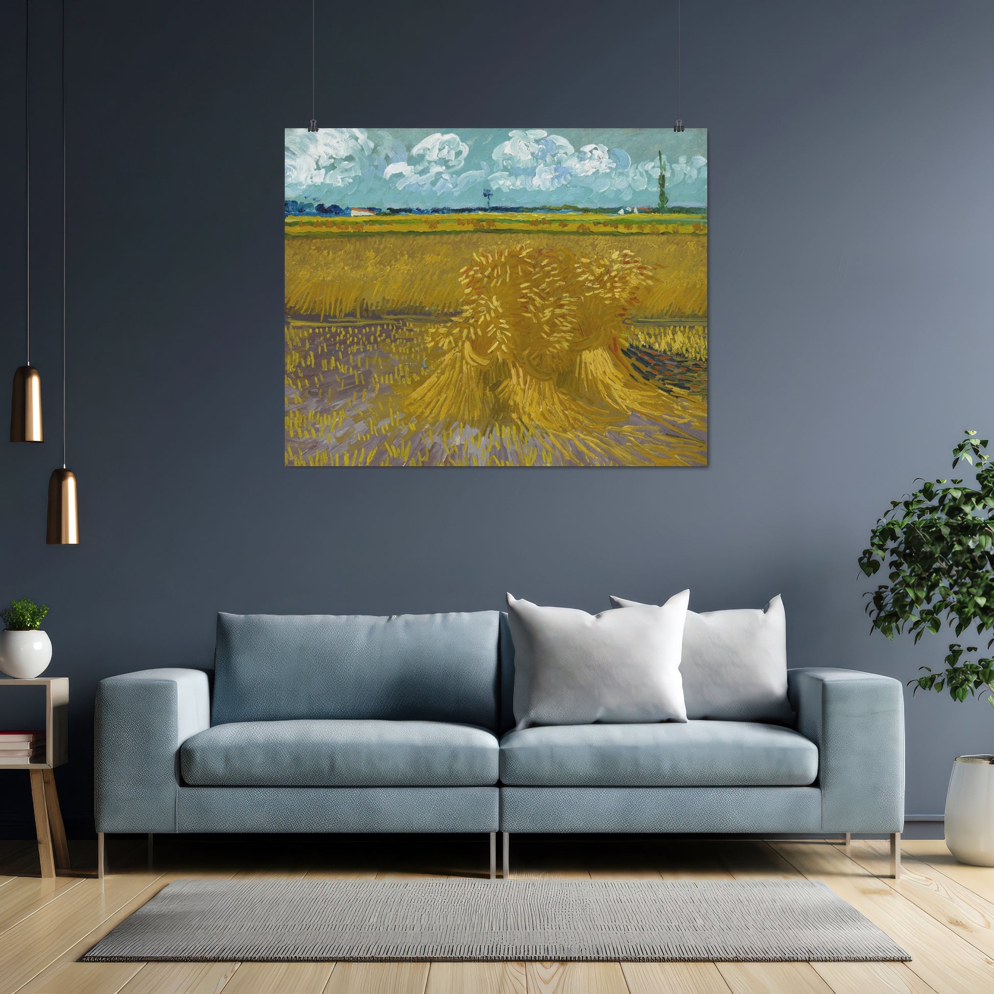 Wheatfield with Cypresses (1888) – Vincent van Gogh