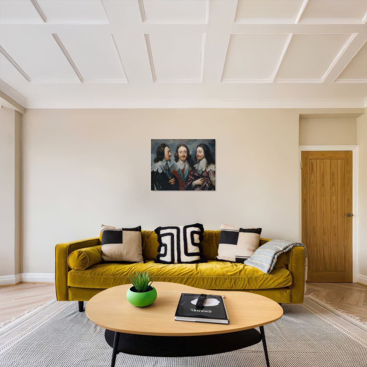 Charles I in Three Positions (1635) – Anthony van Dyck