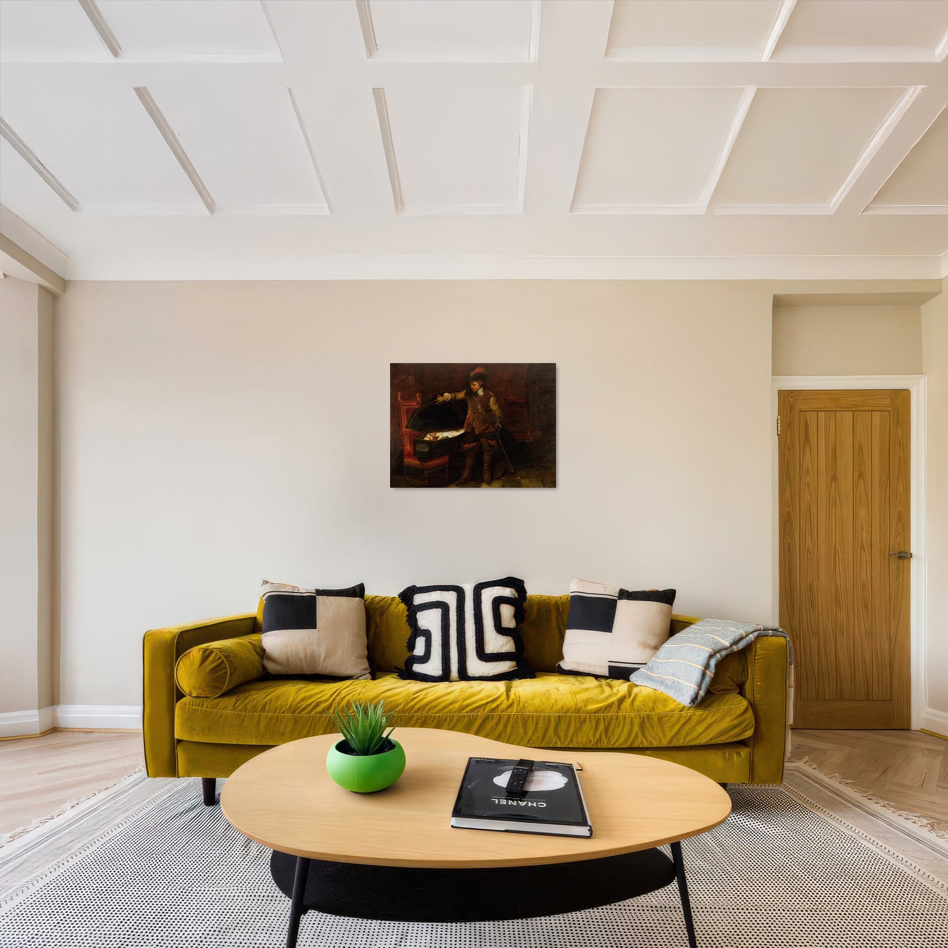 Cromwell before the Coffin of Charles I (1831) – Paul Delaroche