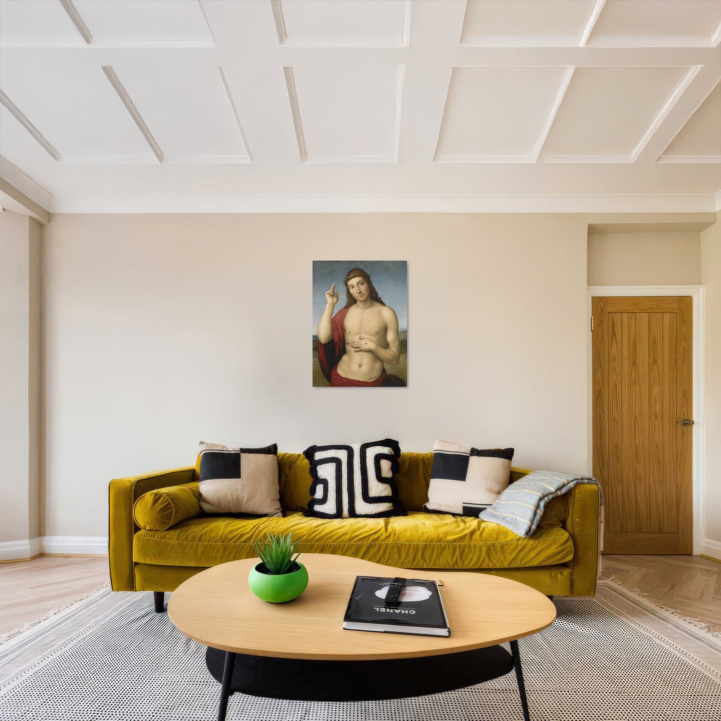 Christ Blessing  – Raphael Santi, Classic Art Reproduction