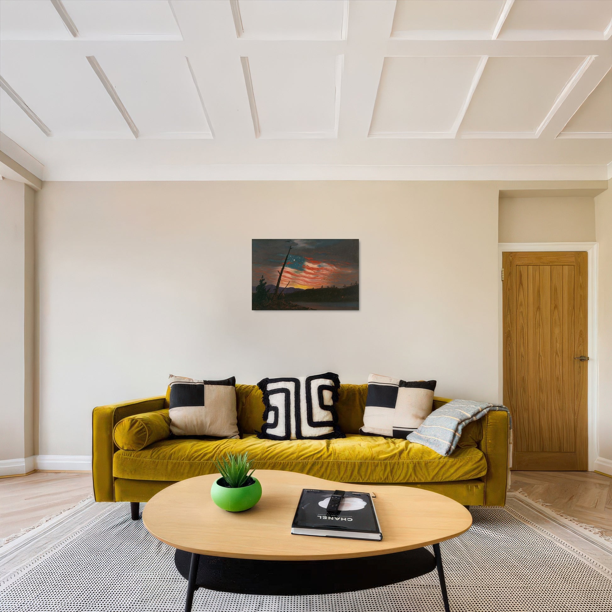 Our Banner in the Sky (1861) – Frederic Edwin Church