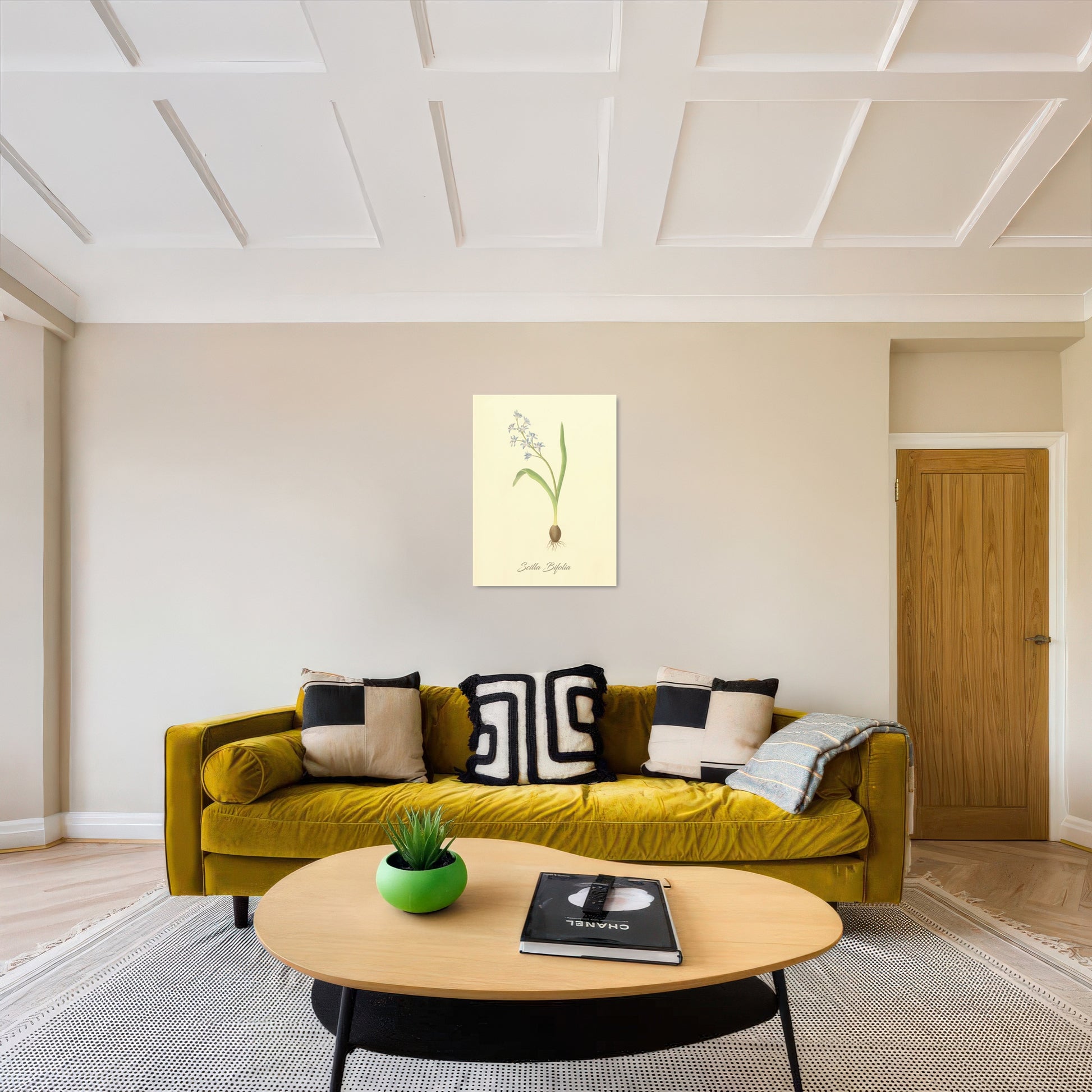 Scilla Bifolia, botanical illustration (1829) – Margaret Roscoe